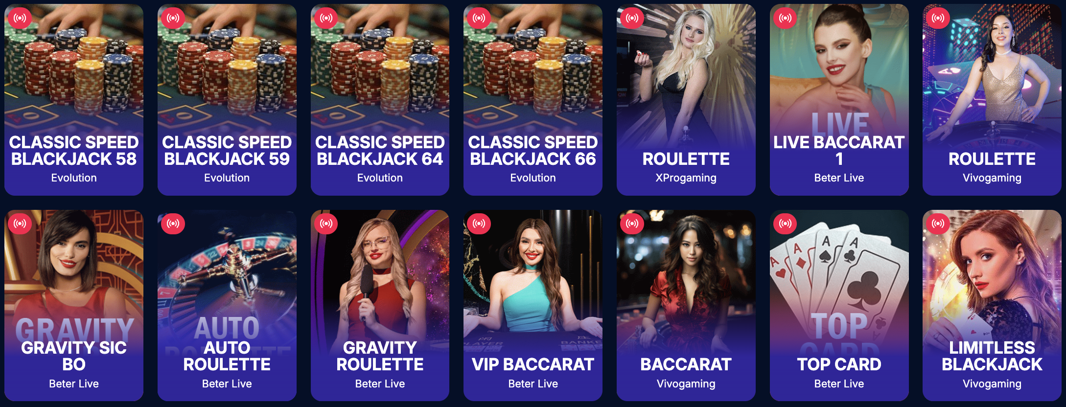 Live Casino BMBet